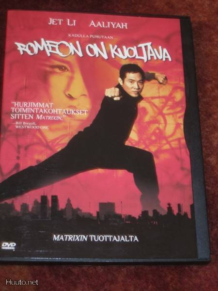 ROMEON ON KUOLTAVA DVD jet li , aaliah
