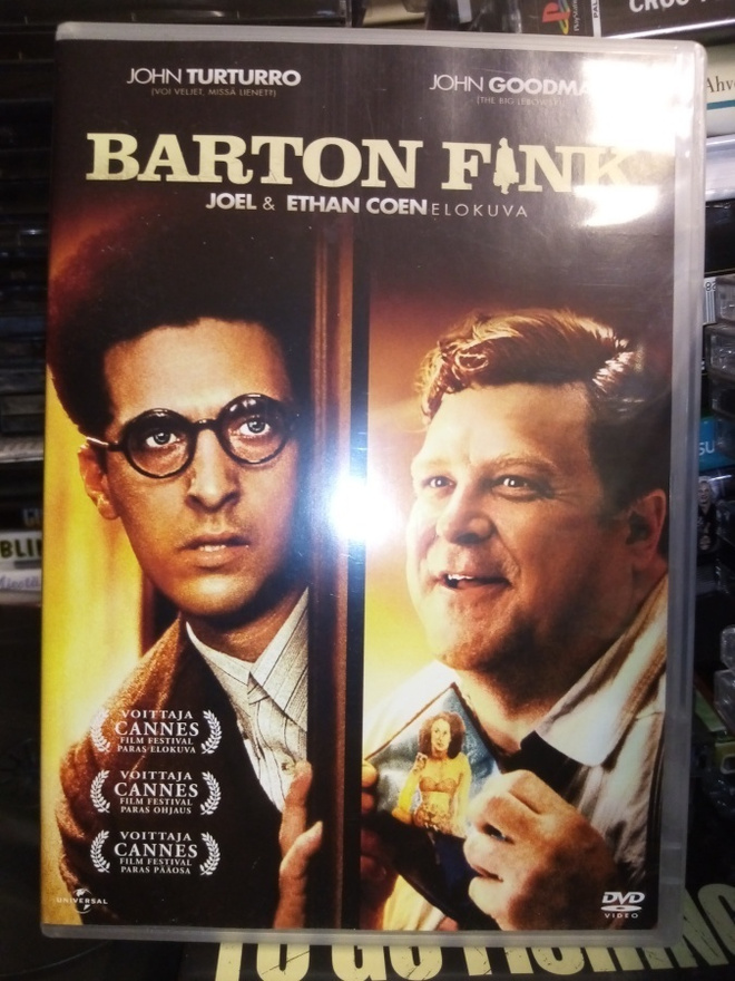 DVD : BARTON FINK ( SIS POSTIKULU)