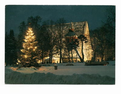 Lohja: kirkko jouluna