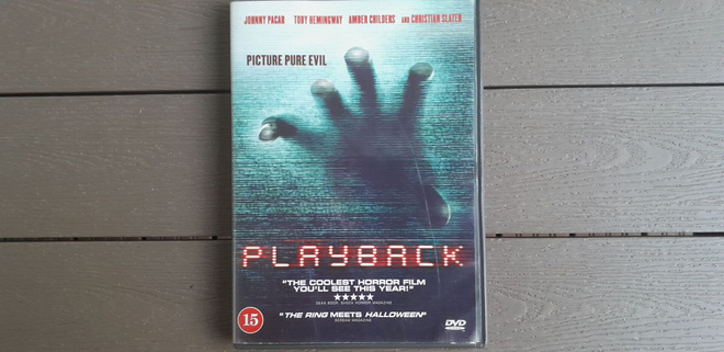 DVD: Playback (Christian Slater, Johnny Pacar 2011)