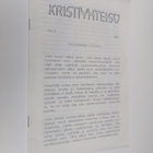 Kristiyhteisö 2/1984 : Matkamiehen kysymys - pikkukuva 1