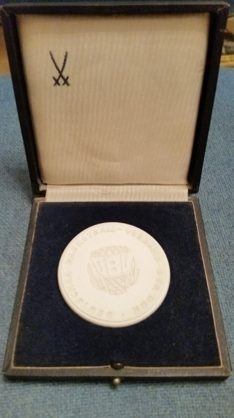 Meissen, DDR, koripallo mitali