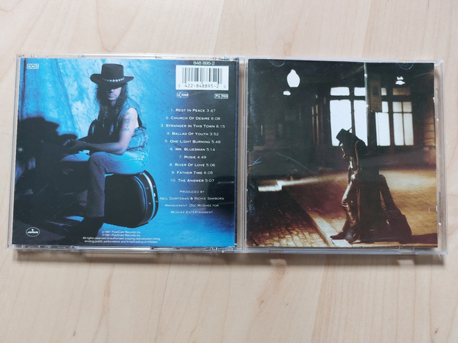 RITCHIE SAMBORA  –  STRANGER THIS TOWN orig. UK  1994  CD