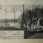 Savonlinna, Runokallio, soutaja veneessä, p. 1903 - pikkukuva 1