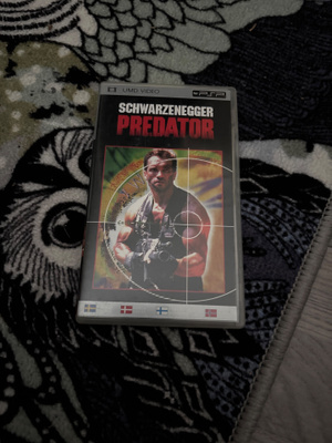 Predator Schwarzenegger UMD-levy Sony PSP