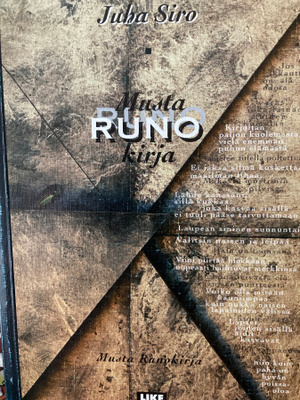 JUHA SIRO: MUSTA RUNOKIRJA