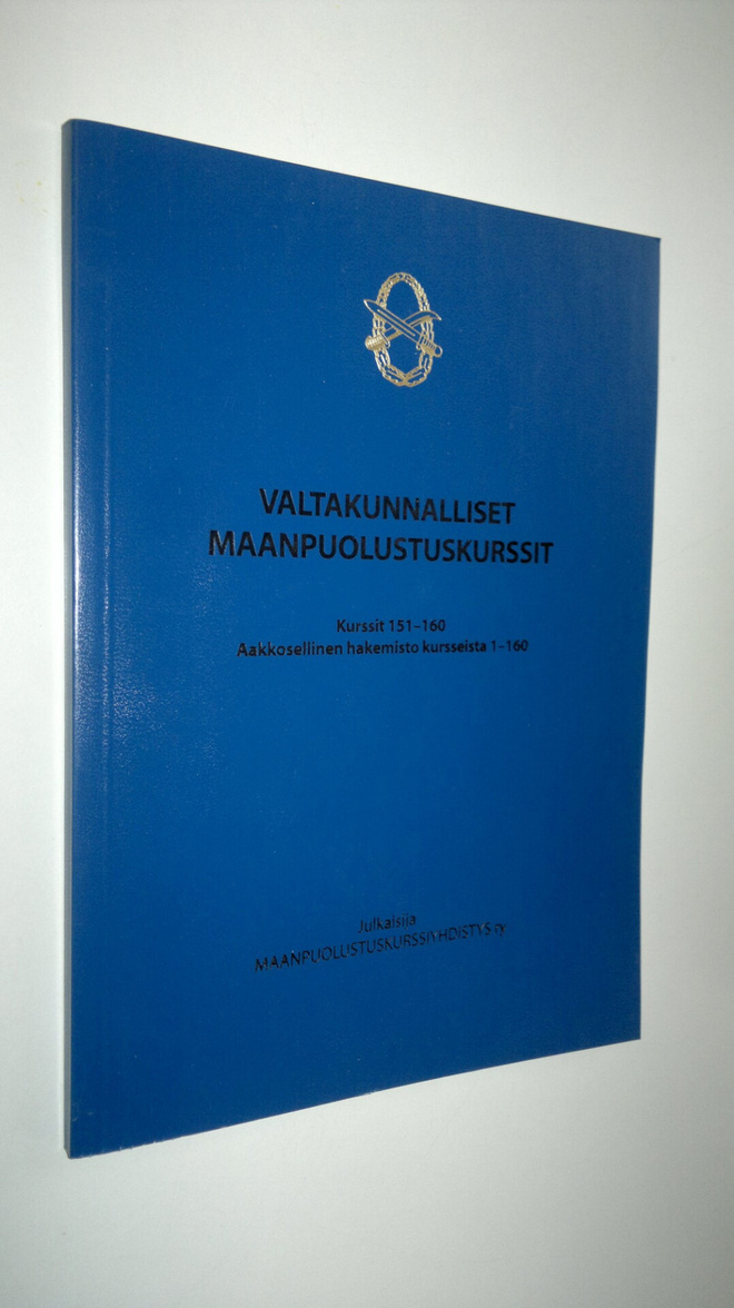 Valtakunnalliset maanpuolustuskurssit, Kurssit 151-160, a...
