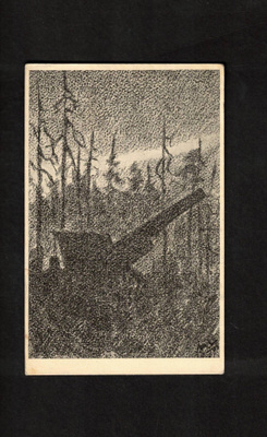 S-Au 38/4/1, Tykki metsässä