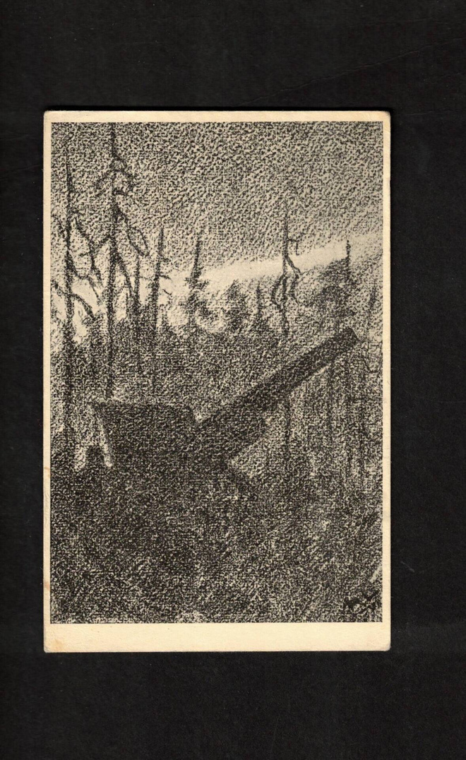 S-Au 38/4/1, Tykki metsässä