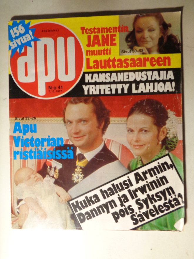 Apu lehti Nro 41/1977 (5.3)