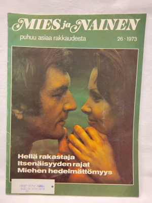 lehti Mies ja Nainen 26 1973 puhuu asiaa rakkaudesta