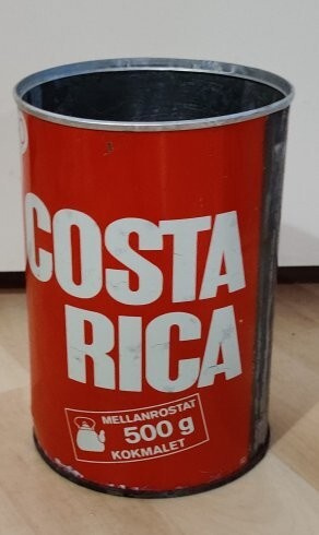 Kahvipurkki Costa-rica