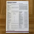 Esite Nissan Cherry 1983, suomenkielinen - pikkukuva 5