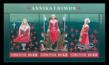Fär-saaret 719-21BL27 ** Annika i Dimun (2011)