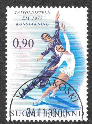 Taitoluistelu EM 1977 (LAPE 801) O