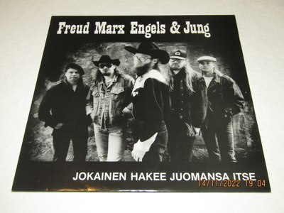*LP* FREUD MARX ENGELS & JUNG Jokainen Hakee Juomansa Itse