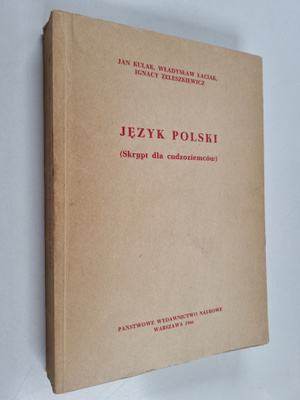Jan Kulak : Jezyk polski : skrypt dla cudzoziemcow