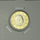 2007 Monaco 1 euro Prince Albert  kulkematon - pikkukuva 1