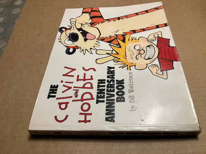 THE CALVIN AND HOBBES TENTH ANNIVERSARY BOOK HYVÄ