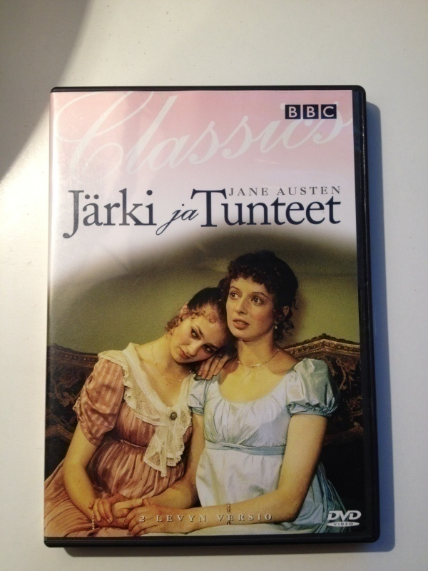 Jane Austen Järki ja tunteet (1981) minisarja (2DVD)