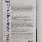 Christopher Pollitt : The essential public manager - pikkukuva 2