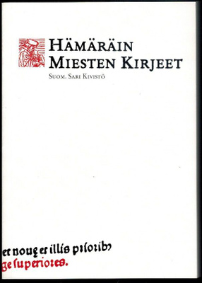 Hämäräin miesten kirjeet - Epistolae obscurorum virorum