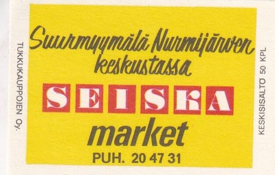 Nurmijärvi, SEISKA market. s54