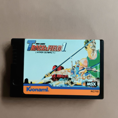 MSX Track & Field 1 (Konami 1984)