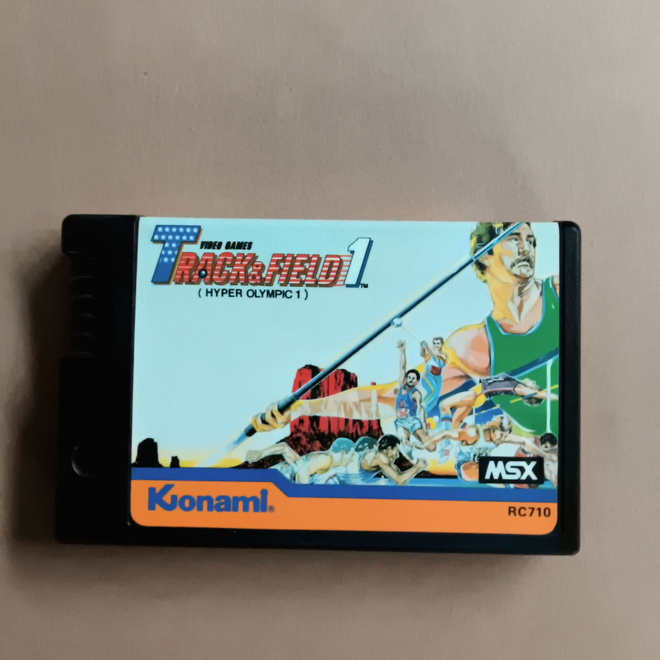 MSX Track & Field 1 (Konami 1984)