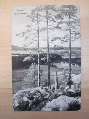 VANHA Postikortti Kuopio 1906