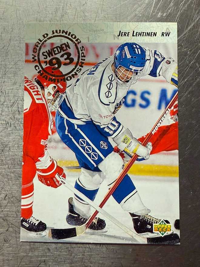 1992-93 Upper Deck #615 Jere Lehtinen RC