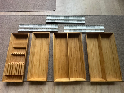 Ikea keittiön vetolaatikoiden lokerikkoja