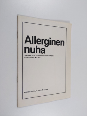 Suomen otolaryngologiyhdistys : Allerginen nuha - Suomen ...