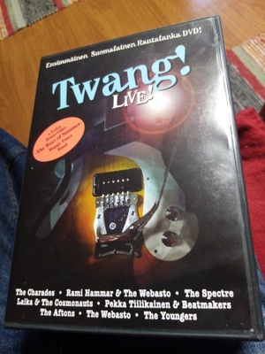 DVD : TWANG! LIVE - RAUTALANKA DVD ( SIS POSTIKULU )