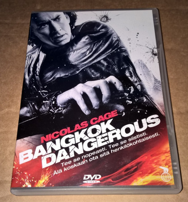 DVD BANGKOK DANGEROUS TOIMINTA 2007 NICOLAS CAGE