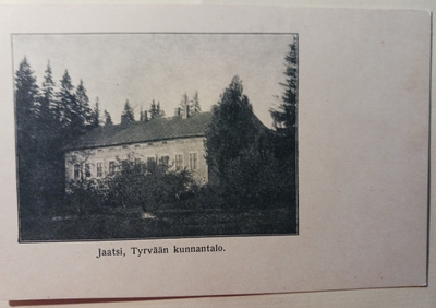 Tyrvää (Sastamala), Jaatsi, Tyrvään kunnantalo, mv pk, ei p.