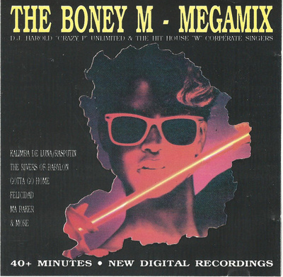 The Boney M Megamix (CD) MINT! DJ Harold Crazy P Unlimited..