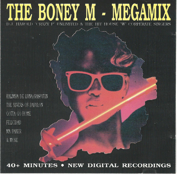 The Boney M Megamix (CD) MINT! DJ Harold Crazy P Unlimited..