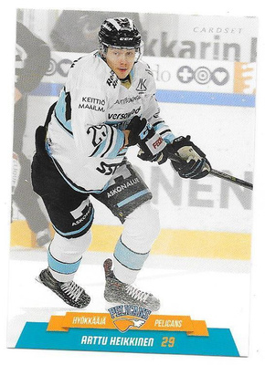 2017-18 CardSet #296 Arttu Heikkinen Pelicans