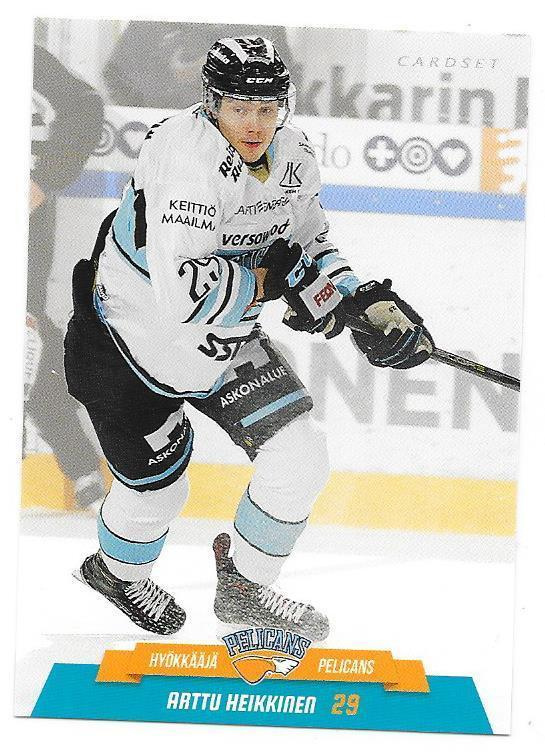 2017-18 CardSet #296 Arttu Heikkinen Pelicans