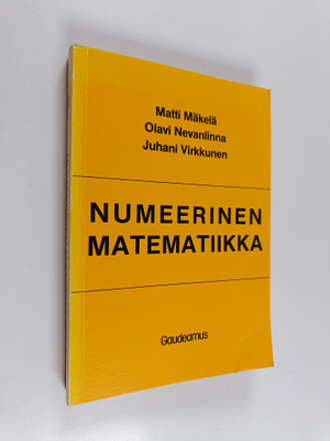 Matti Mäkelä : Numeerinen matematiikka