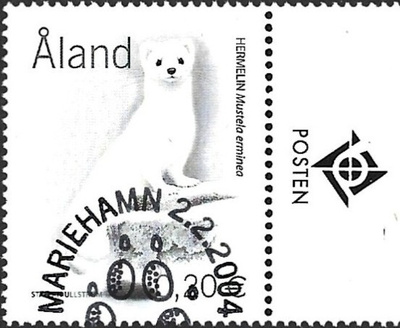 Ål 2004 Petoeläimiä 0,20 €  välilöpari logo EPL LaPe 229