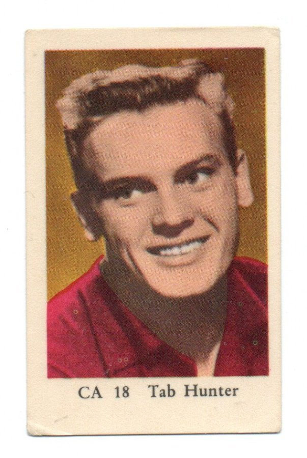 Purkkakuva CA n:o 18 TAB HUNTER Purukumikuva
