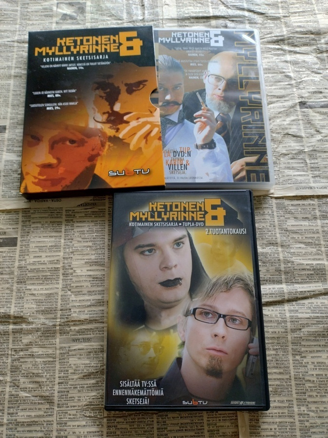 Ketonen & Myllyrinne kaudet 1-2 DVD