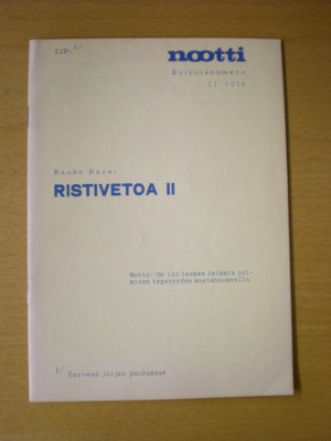 Kauko Kare: Ristivetoa 2