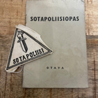WW2 Aito sotapoliisin hihamerkki ja Sotapoliisopas 1939 - pikkukuva 1