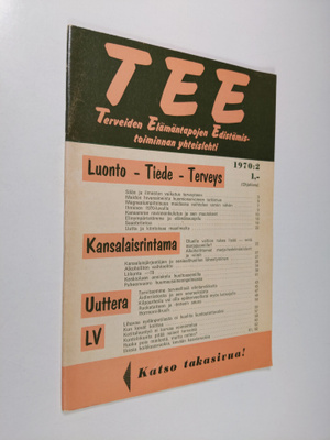 Simo T. Hämäläinen : TEE 2/1970 - Terveiden elämäntapojen...