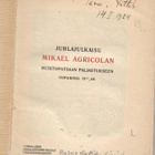 Mikael Agricola Elämäkerrallinen kuvaus 1908 - pikkukuva 2