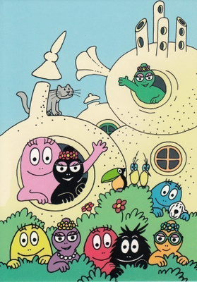 Barbapapan talo (postikortti)
