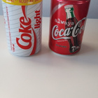Pieni sievä Coca cola tölkki 2 kpl, 1,5 dl, kork. n 8,8 cm - pikkukuva 2